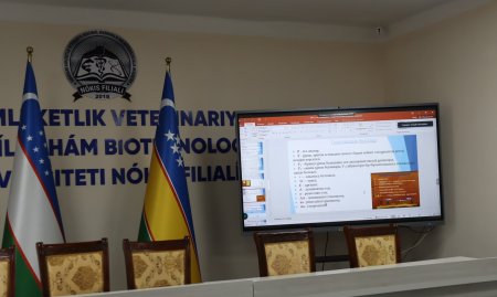 Qozog‘istonlik professor talabalarga online ma'ruza o‘tdi