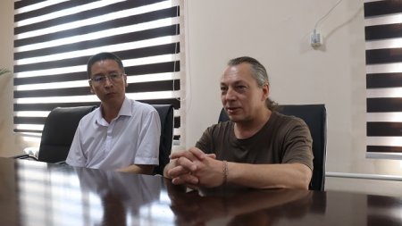 Yevroosiyo osyotr baliqlarini saqlash dasturi kuratori Aleksey Chernyak Nukus filialida bo‘ldi